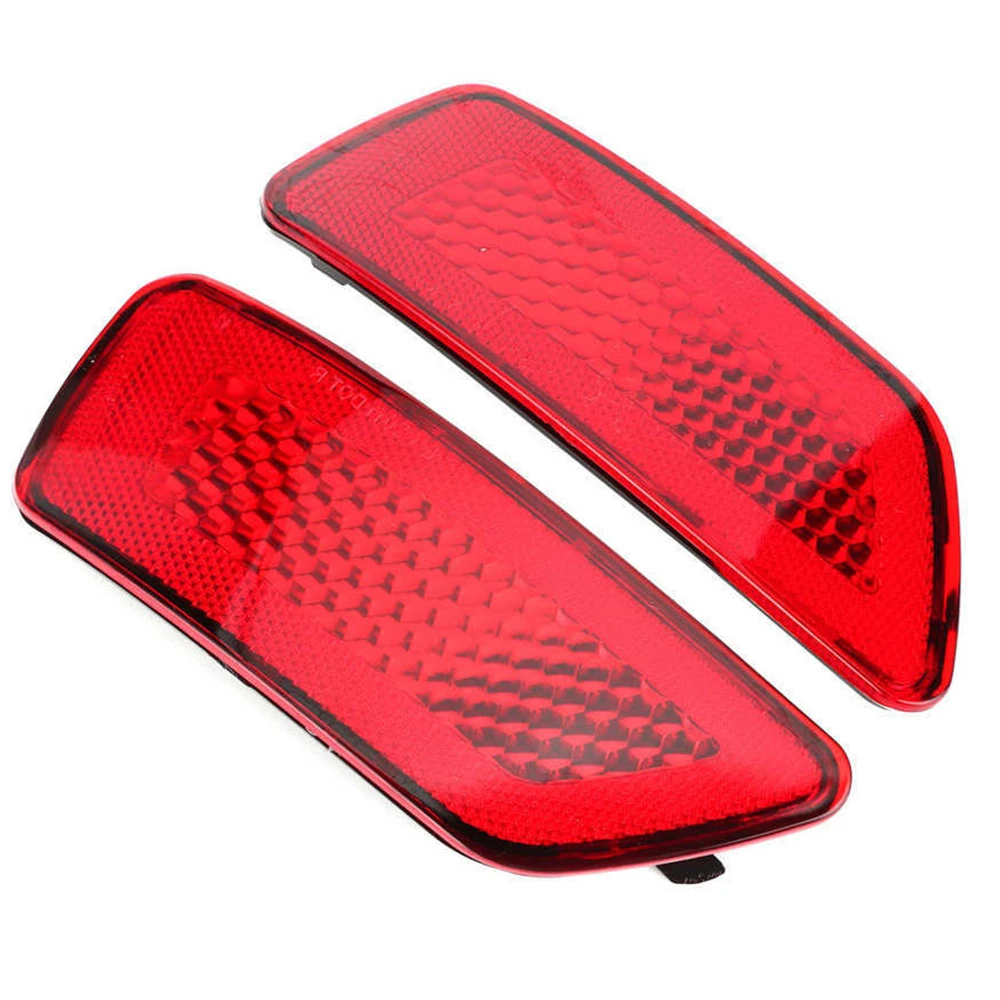 Rear Bumper Reflector Light Cover For Jeep Compass For Dodge Journey 57010720AC 57010720AB CH1185100 Red Left Right Side