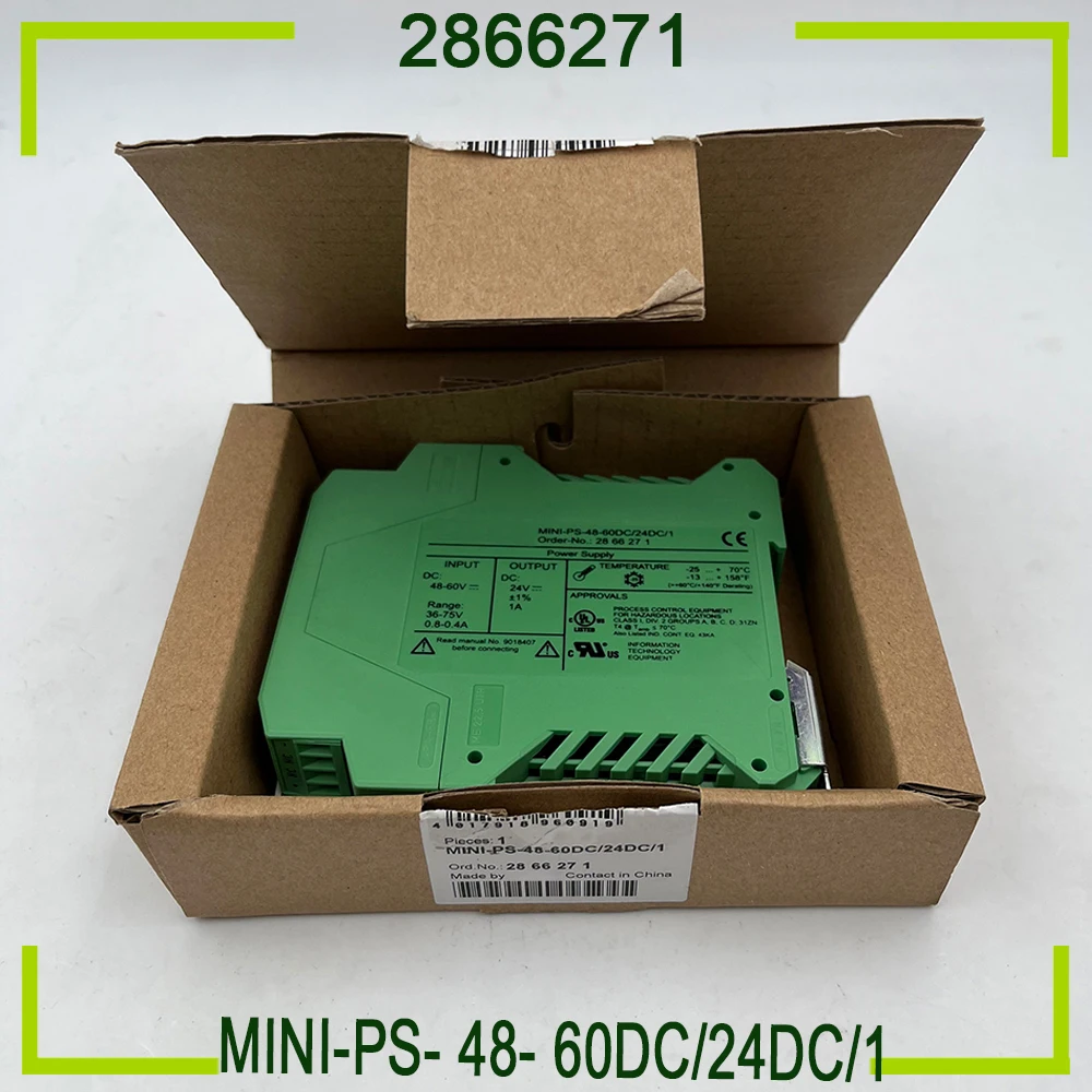 For Phoenix DC/DC Converter 2866271 MINI-PS- 48- 60DC/24DC/1 2866271