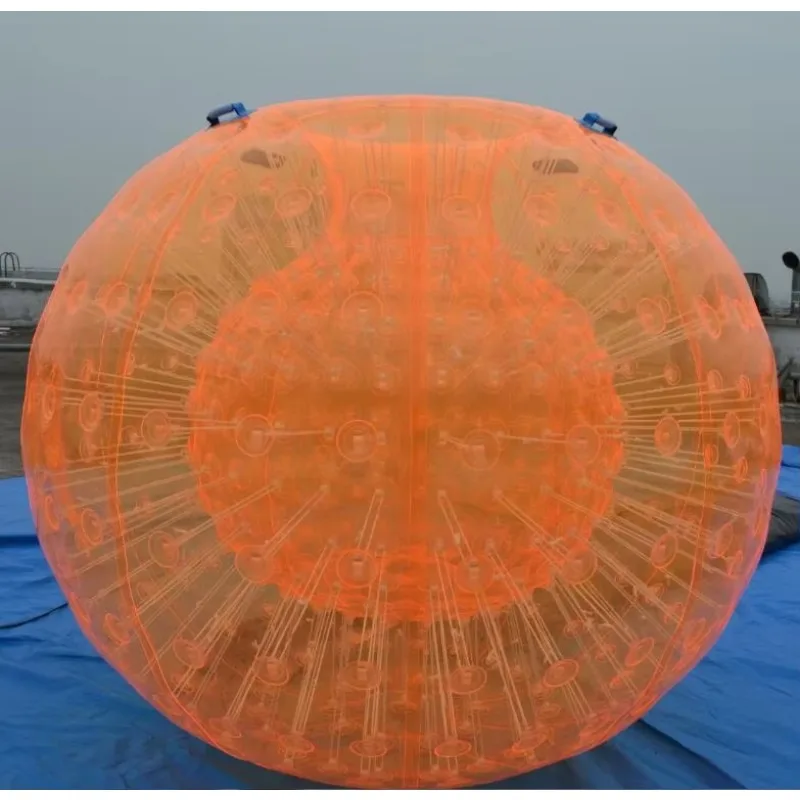 Picture 5: Orange Inflatable Hamster Zorb Ball for Kids