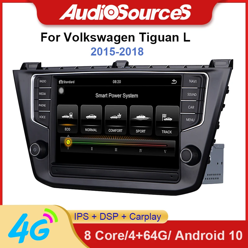 

Car radio navigation system car multimedia video android car dvd for VW new Tiguan L 2015-2018 9" 2G/32G touch screen Car Radio