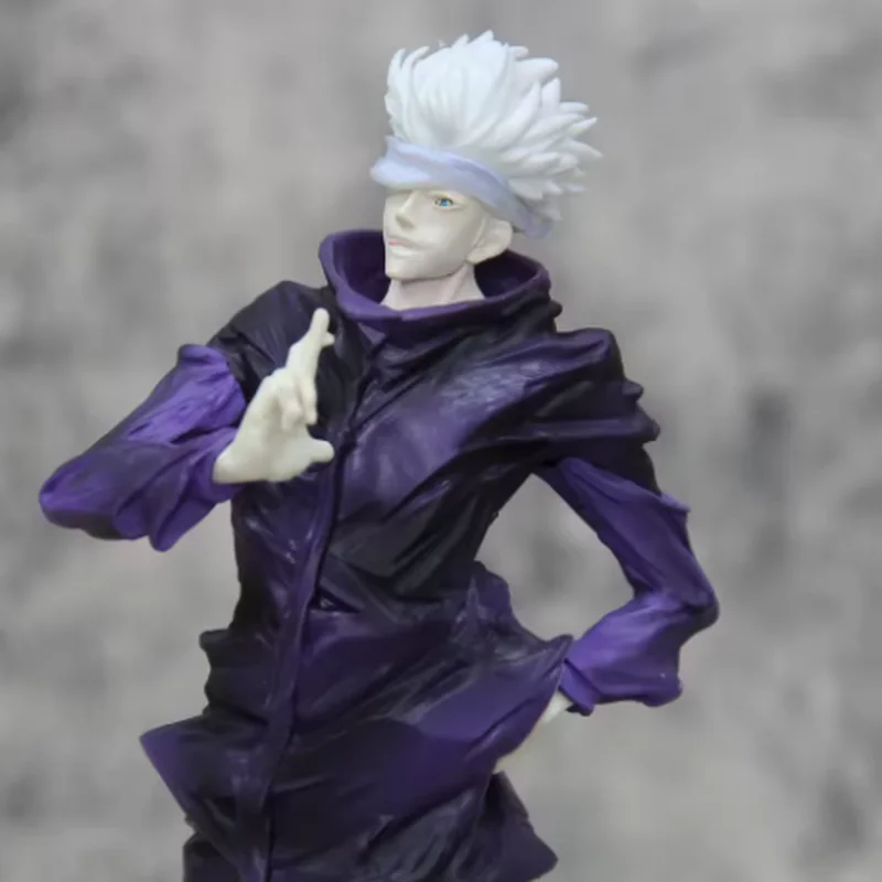 Nieuwe 25 cm Anime Jujutsu Kaisen Satoru Gojo Figuur UNO Onbeperkt Ruimte Vechten Houding Model Speelgoed Gift Collection Action Figure