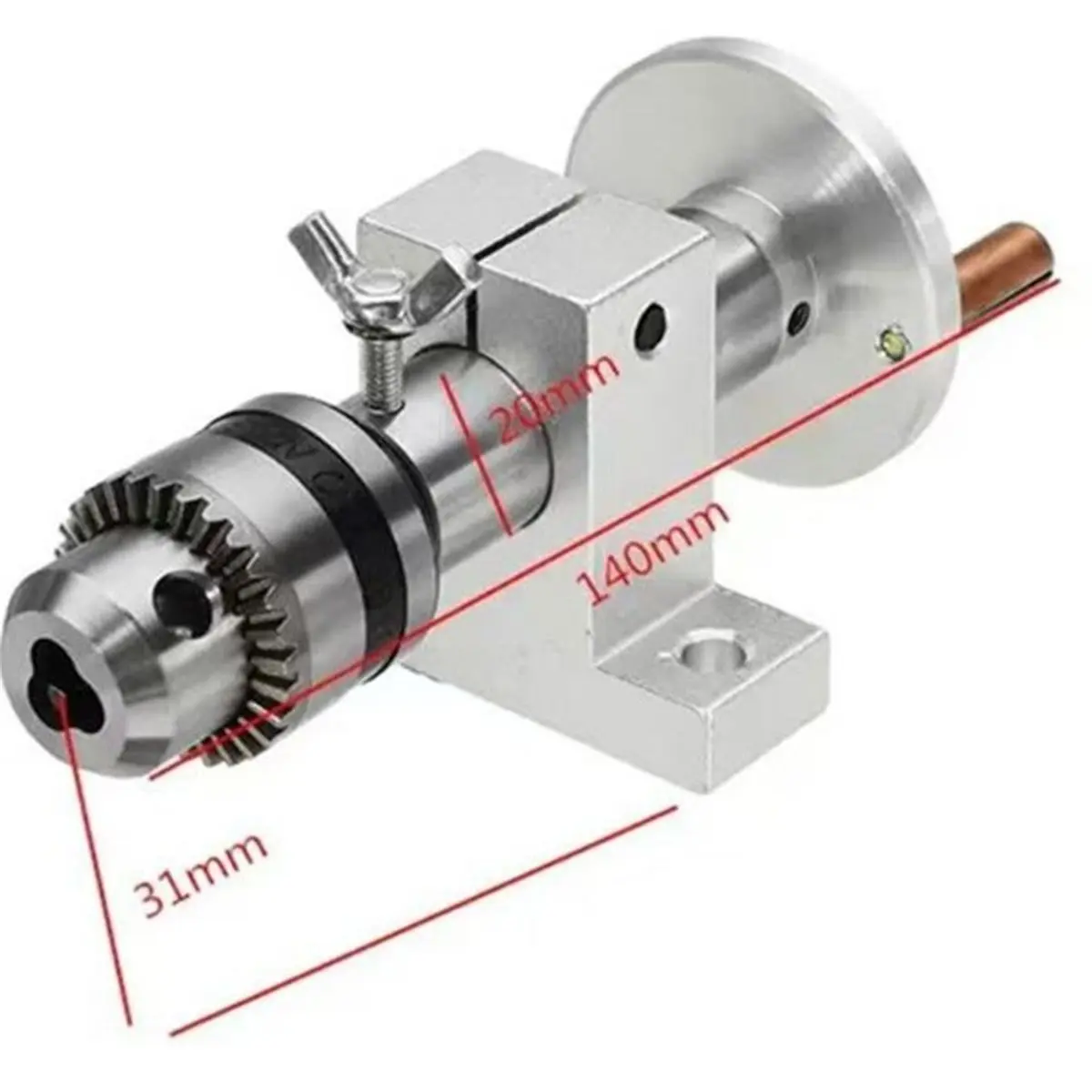 Rotating Live Center Tailstock for Lathe Woodworking & Drilling Accessory for Metal & Woodworking Machines