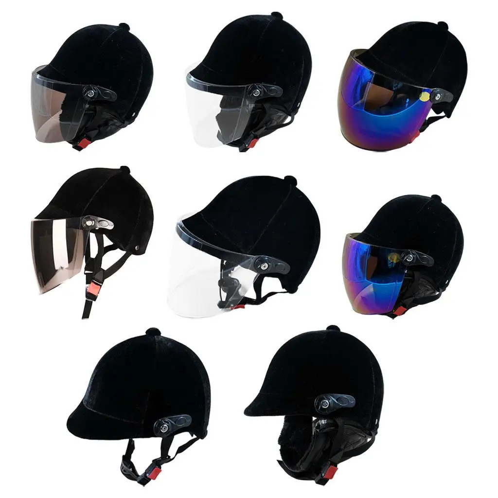 Casco profesional para montar a caballo, protector ecuestre con forro desmontable, equipo transpirable para mujeres, hombres y niños