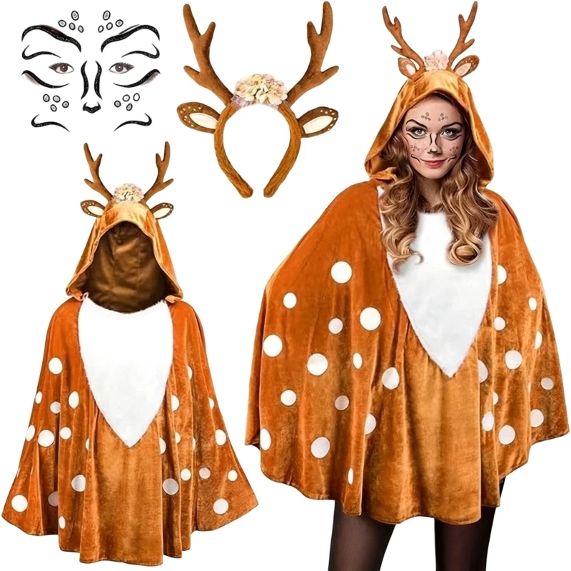Cape de Biche avec Capuche à Bois – photo 1