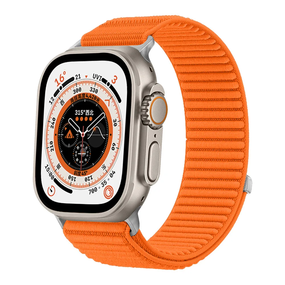 Nylon-Schlaufenarmband für Apple Watch Ultra 3 2 49 mm Band 45 mm 44 mm 41 mm 40 mm 38 Armband iWatch Serie 11 10 42 46 mm 9 8 7 6 SE 5 4 – Detail 13