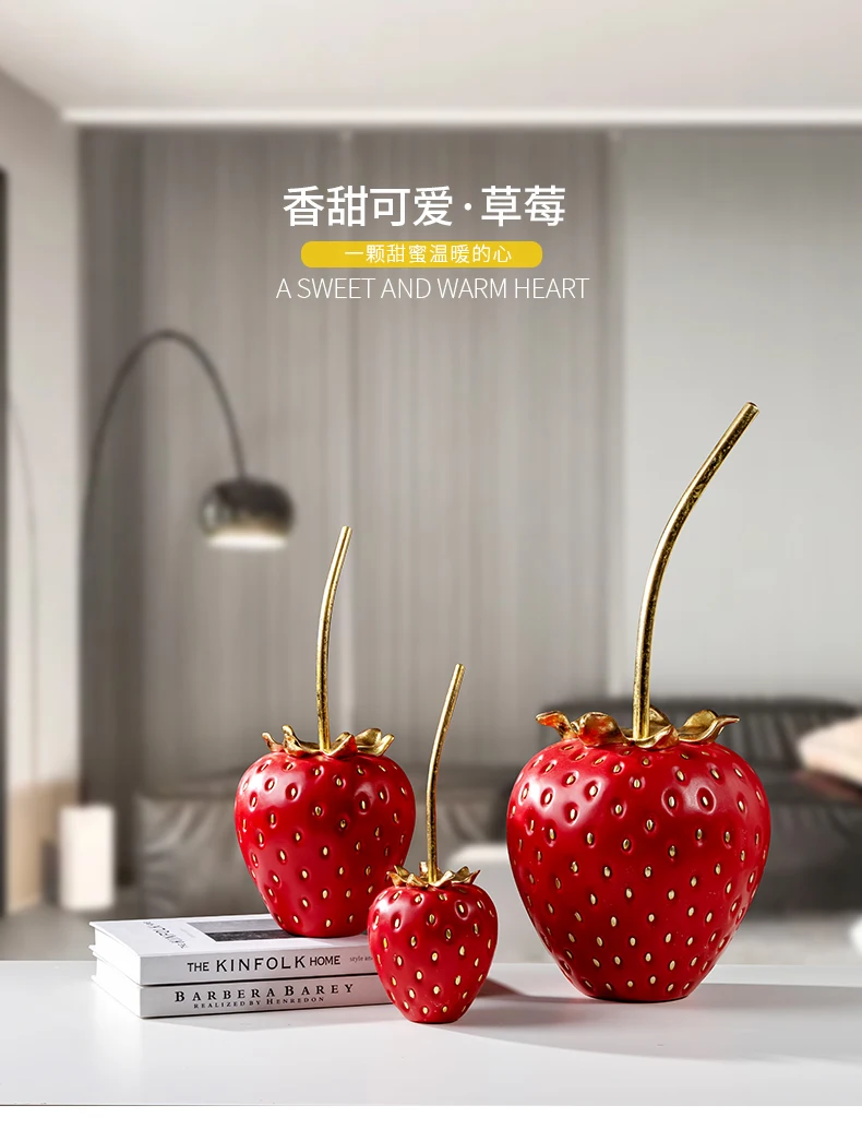 Künstliche Erdbeeren Dekoration – 20 Stück, Ca. 6 Cm, Aus PVC, Für Heim & Party-Deko