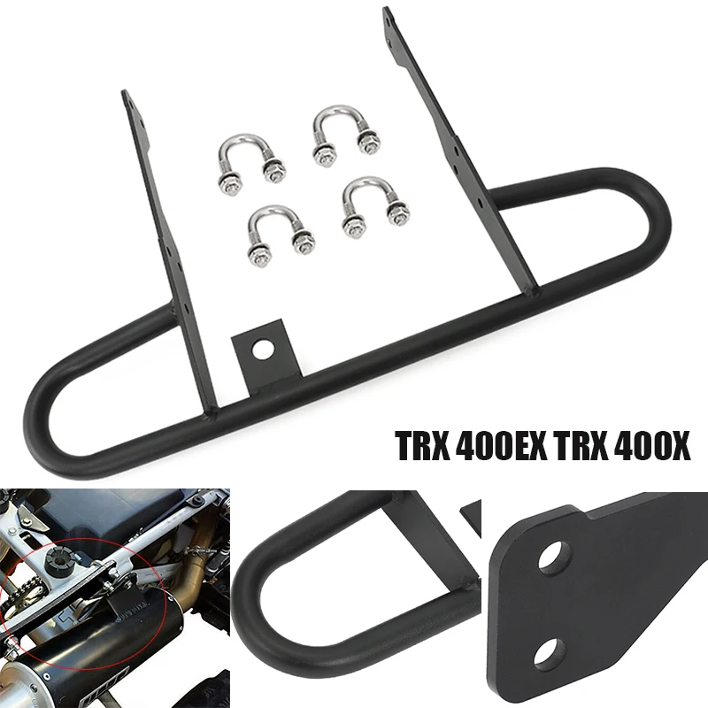 

For Honda TRX 400EX TRX 400X 1999 - 2016 Rear Back Grab Bar Bumper ATV Grille guard protector