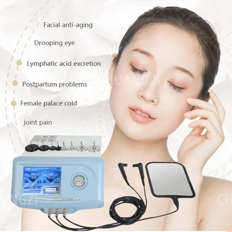 Portable INDIBA 448k CET RET RF Physical Therapy Relieve Pain Lose Weight Lifting Firming Skin Body Slimming Shap