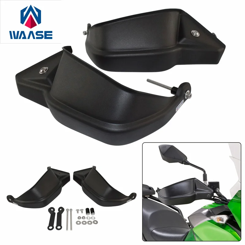 

WAASE Wind Handguards Handle Bar Hand Guard Protector For Kawasaki Versys X-300 X300 X-250 X250 Versys-X 250 300 2017 2018-2022