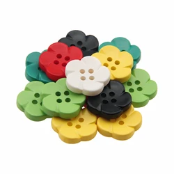 10pcs/pack resin button 1.7cm 4-hole sewing button for children's shirt jacket sweater knitted sweater decorative buttons