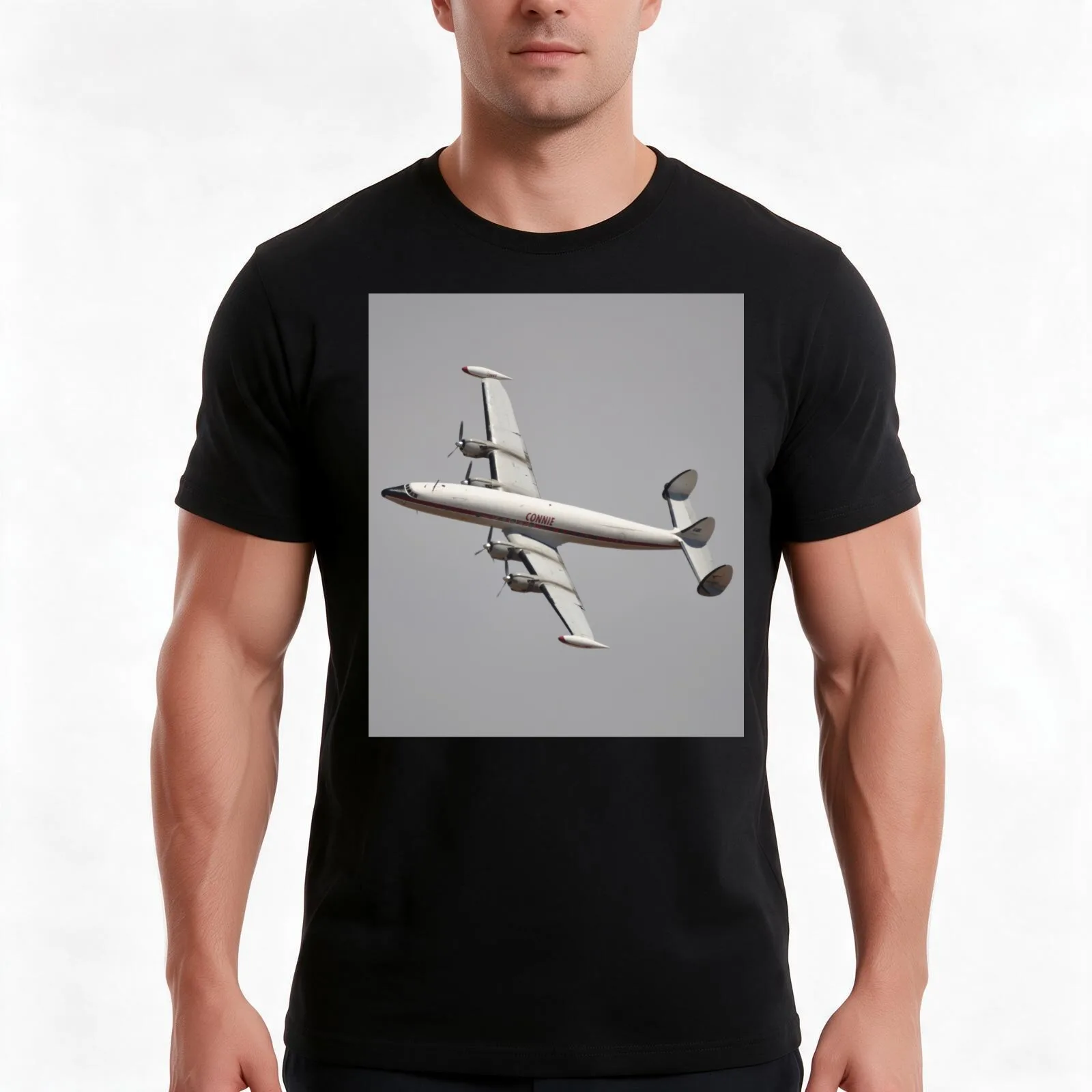 HARS Super Constellation @ Temora Airshow, Australia 2013 T-Shirt, Summer Casual Cotton Tee, Oversized Streetwear Tops