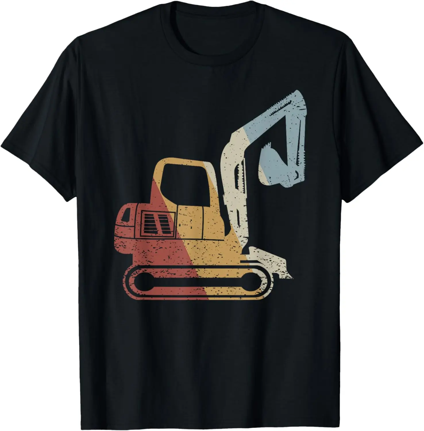 

Excavator Retro Style Vintage T-Shirt