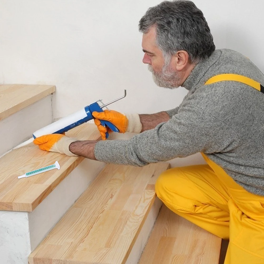 

30 Pcs Glue Filling Stirring Tube Ab Mixing Tools for Resin Epoxy Applicator Square