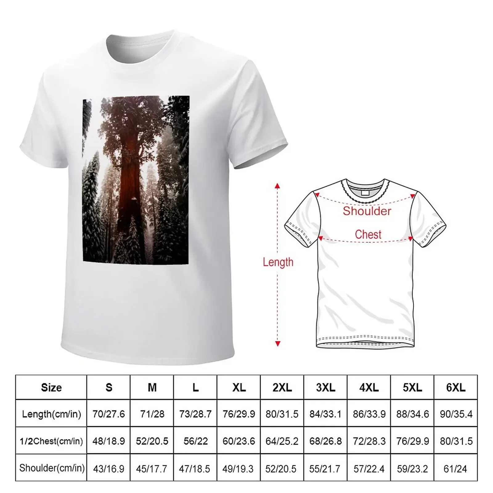 General Sherman Sequoia National Park California T-Shirt blacks aesthetic clothes summer tops t shirts men