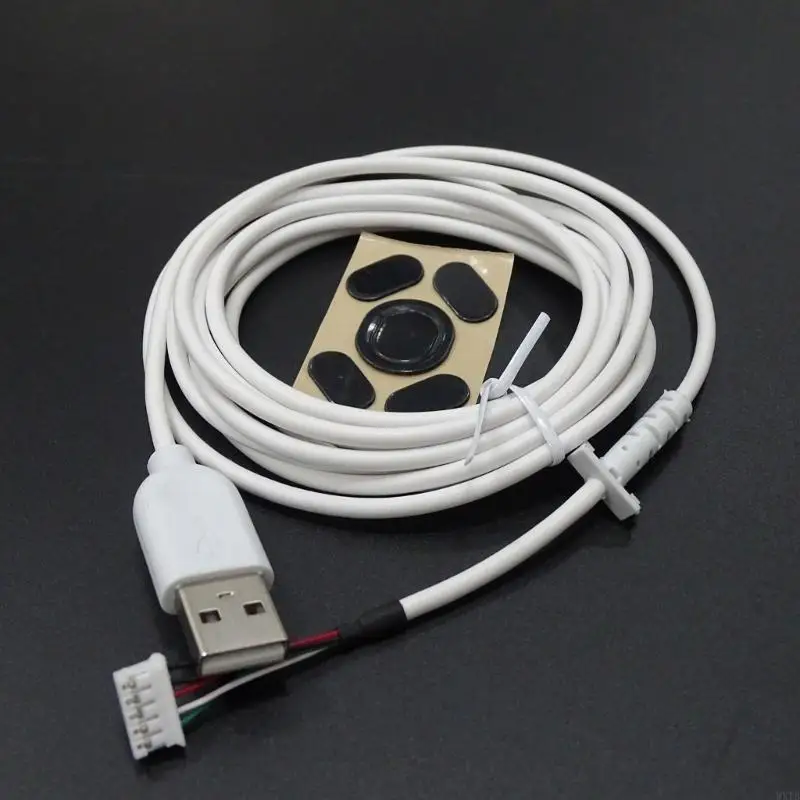 1Set Mouse Cable and Feet Replacement Repair Accessory for  G102 Gaming 