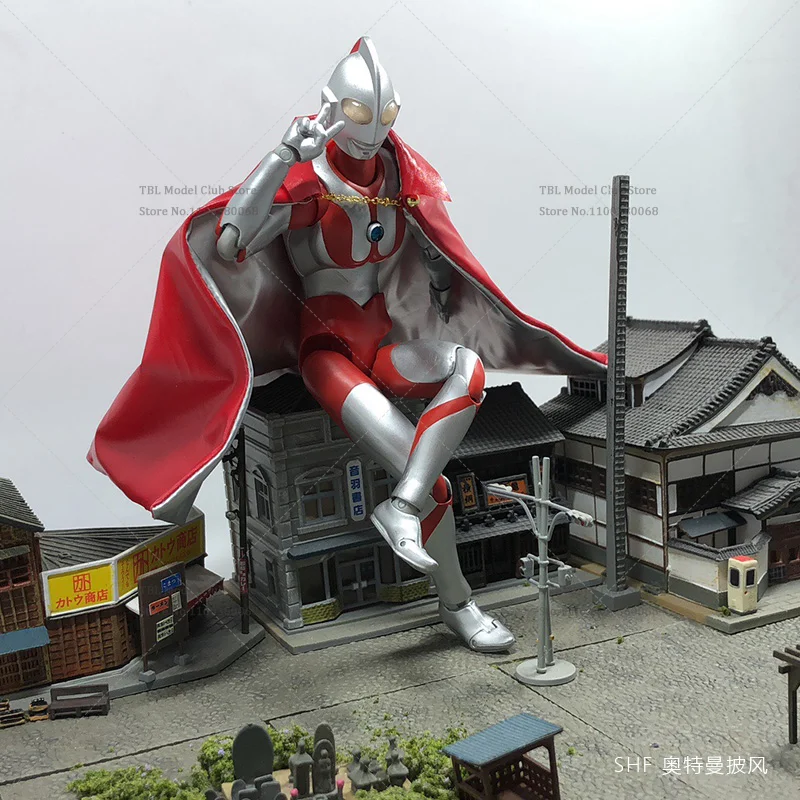 1/12 Scale ชายเสื้อผ้าเสื้อคลุมสีแดง Ultraman M78 เนบิวลาญี่ปุ่น Tokusatsu ละครสําหรับ SHF ACT 6 นิ้ว Action Figure ทหาร