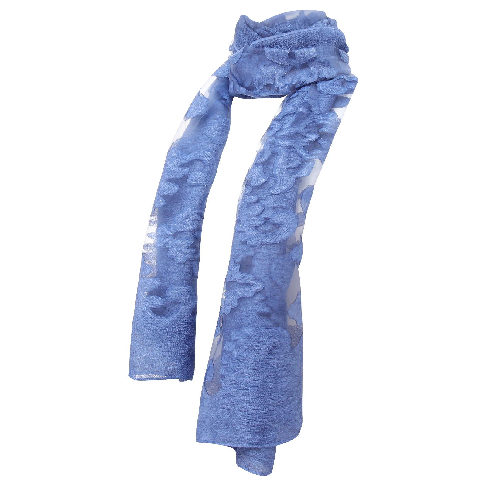 

Fashion Lightweight Polyester Sunscreen Scarf Beach Wrap Shawl Foldable Travel Accessory for Women Holiday Party