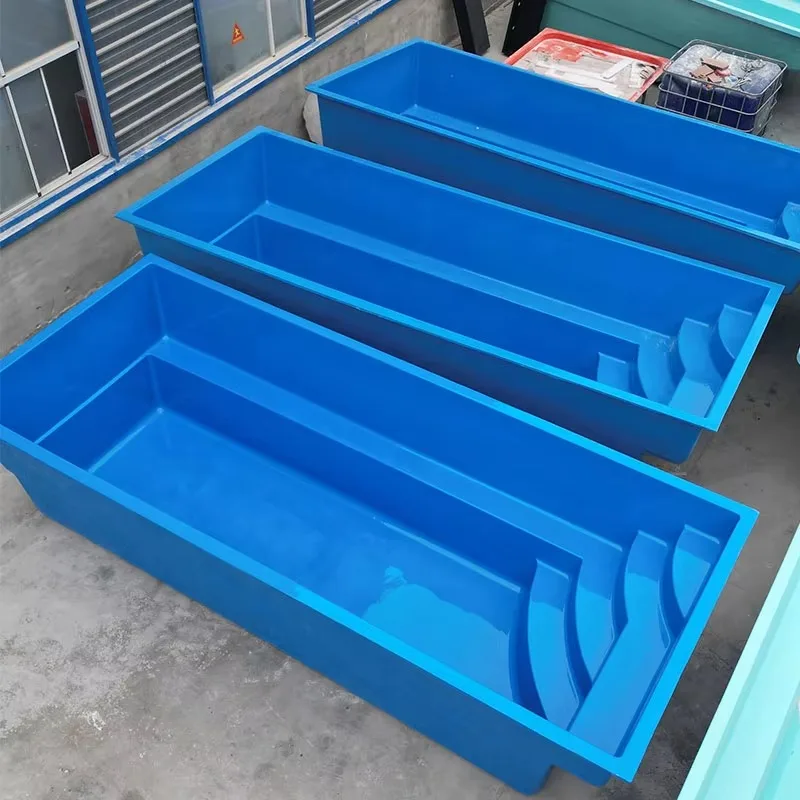 Customized White Grey Blue Color Swimming Pool Cheap Prefab Swimming Pool Outdoor 6ft Deep For Adults