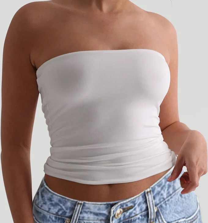 

Yoga Outfit Alert! A Captivatingly Sexy and Sporty Strapless Vest