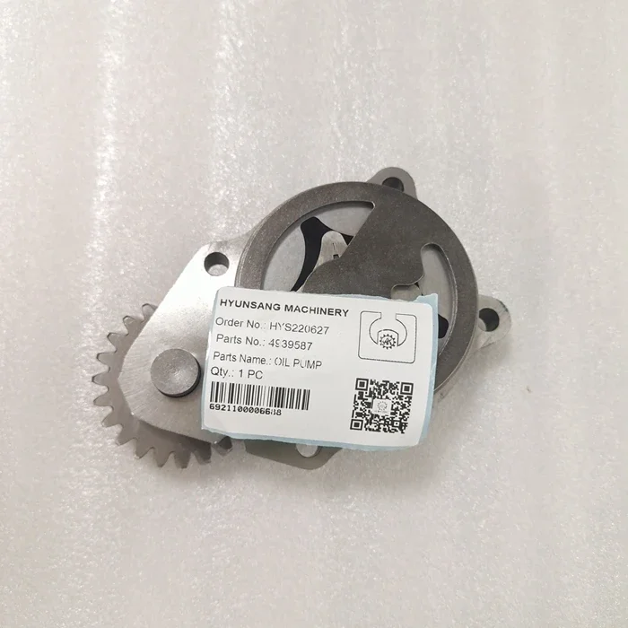 Hyunsang Construction Machinery Parts Oil Pump 4939587 3966805 3802376 5264568 3901356 3928624 3928624 5367847 3037236 For 5.9L