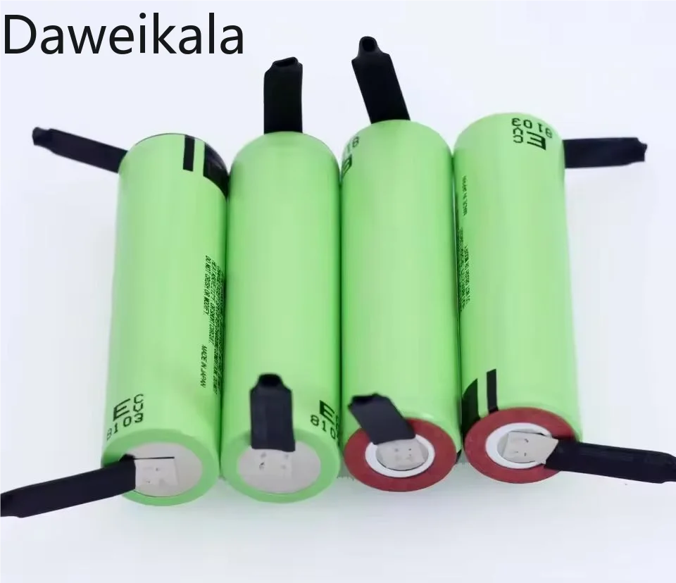 Batería recargable de litio NCR18650B 3,7 V 3400mAh 18650 para soldar hoja de níquel-nuevo Original novedoso