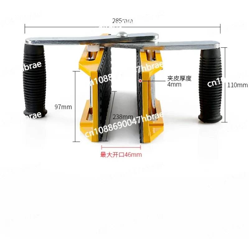 Double Magic Clamp, Stone Slab, Glass Rock Slab, Marble, Manual Lifting Fixture, Labor-saving Tool for Handling