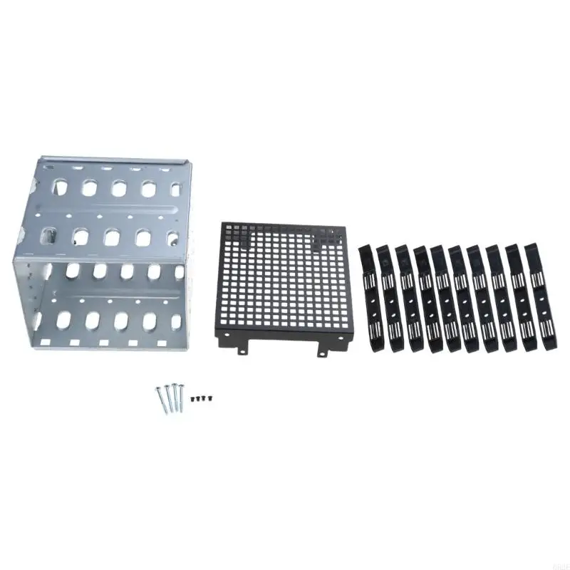 

652E Stainless HDD Cage Hard Support Rack 5x3.5" Hard Disk Tray