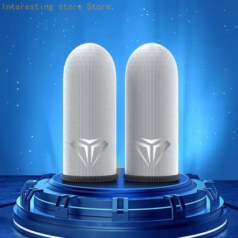 Tay áo ngón tay chơi game 55kc cho chống trượt đầu ngón tay Găng tay ngón tay cái thoáng khí