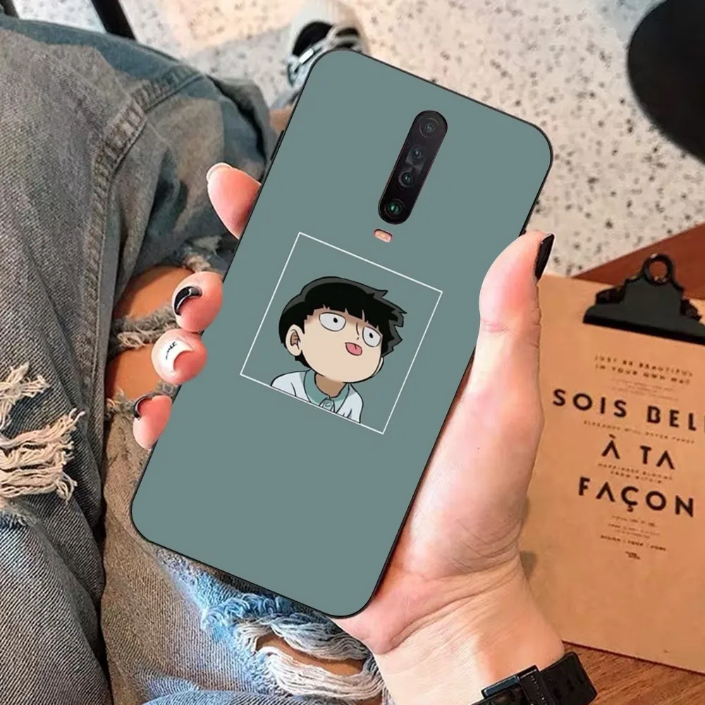 Anime Mob Psycho 100 Telefoon Case Voor Redmi 5 6 7 8 9 10 plus pro 6 7 8 9 EEN GAAN K20 K30 K40 pro plus F3 Fundas