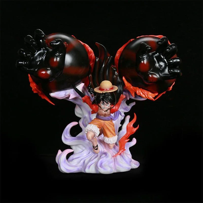 28cm One Piece Figures Gear 3 Luffy Action Figures Monkey D. Luffy A Taste of Straw Anime PVC Model Statue Collection Toys Gifts