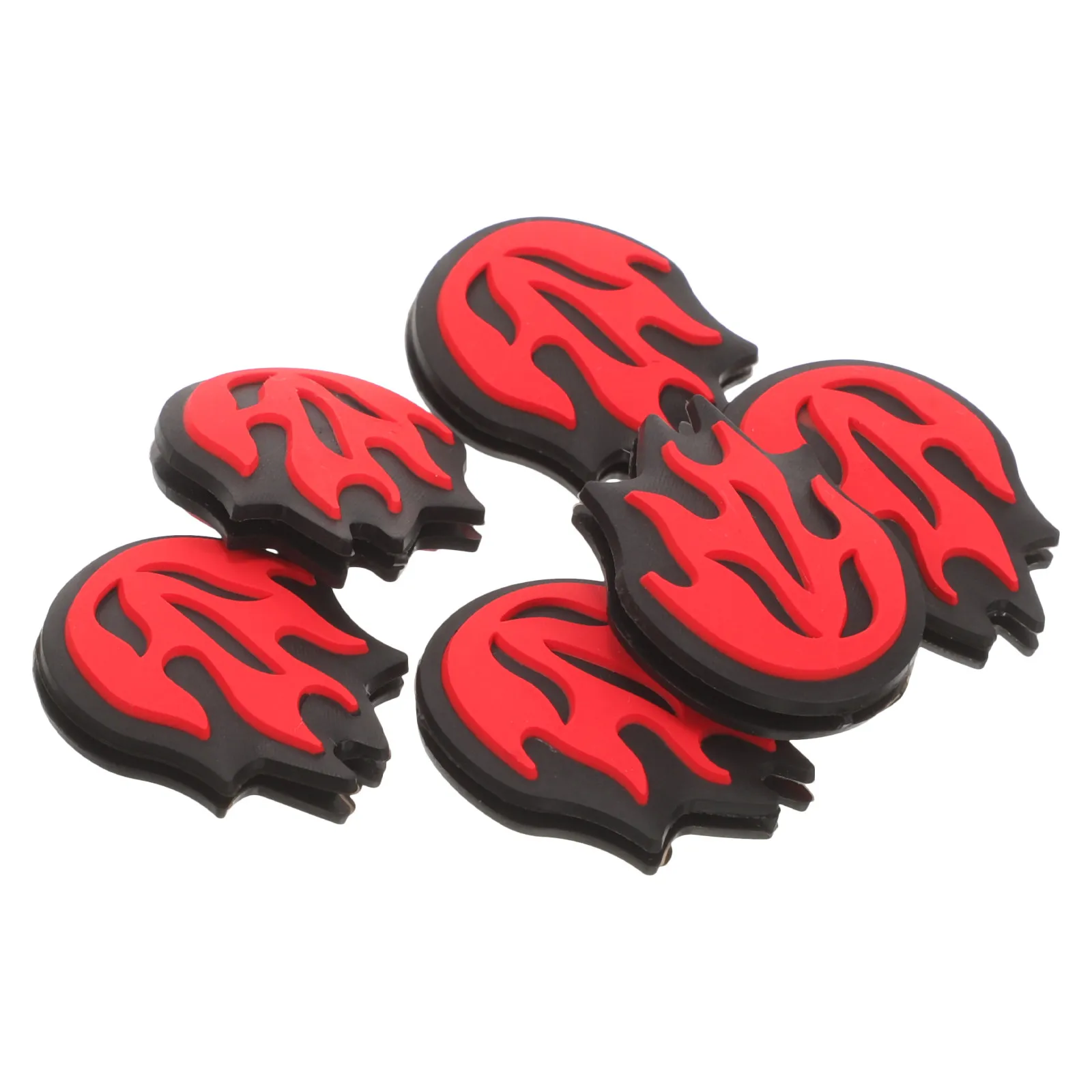 6Pcs Professional Tennis Racket Dampeners Silicone Vibration Shock Absorber Improves Shot Consistency Comfort and Racket