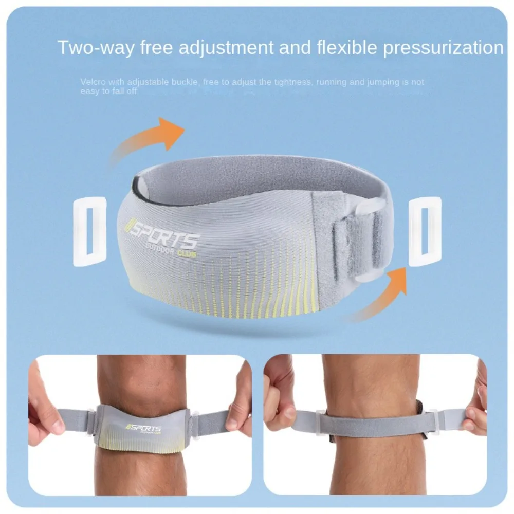

Neoprene Patella Knee Brace Support Strap Breathable Non-Slip Design Sport Knee Wrap Patellar Tendon Stabilizer Shock Absorber