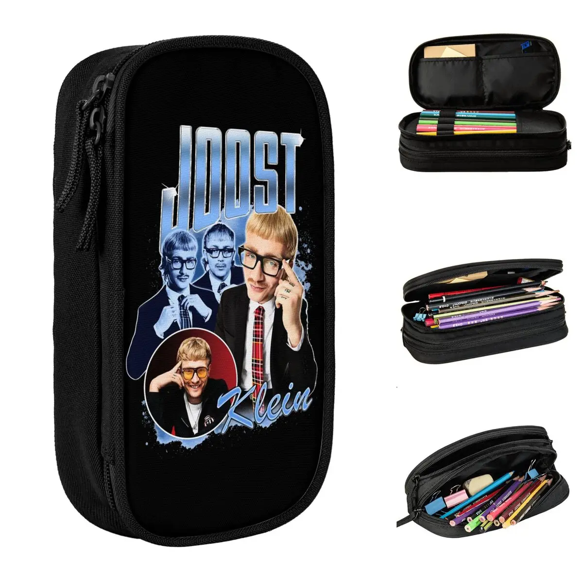 مقلمة Fun Joost Klein Music Pencil Case هولندا Europapa قلم رصاص صندوق القلم للفتيات الصبي حقيبة اللوازم المدرسية الهدايا القرطاسية