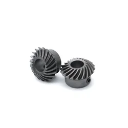 1: 1 Transmission 1M 20T 6/8/10mm Spiral Bevel Gear DIY Model Steel Accessories Metal Wheel