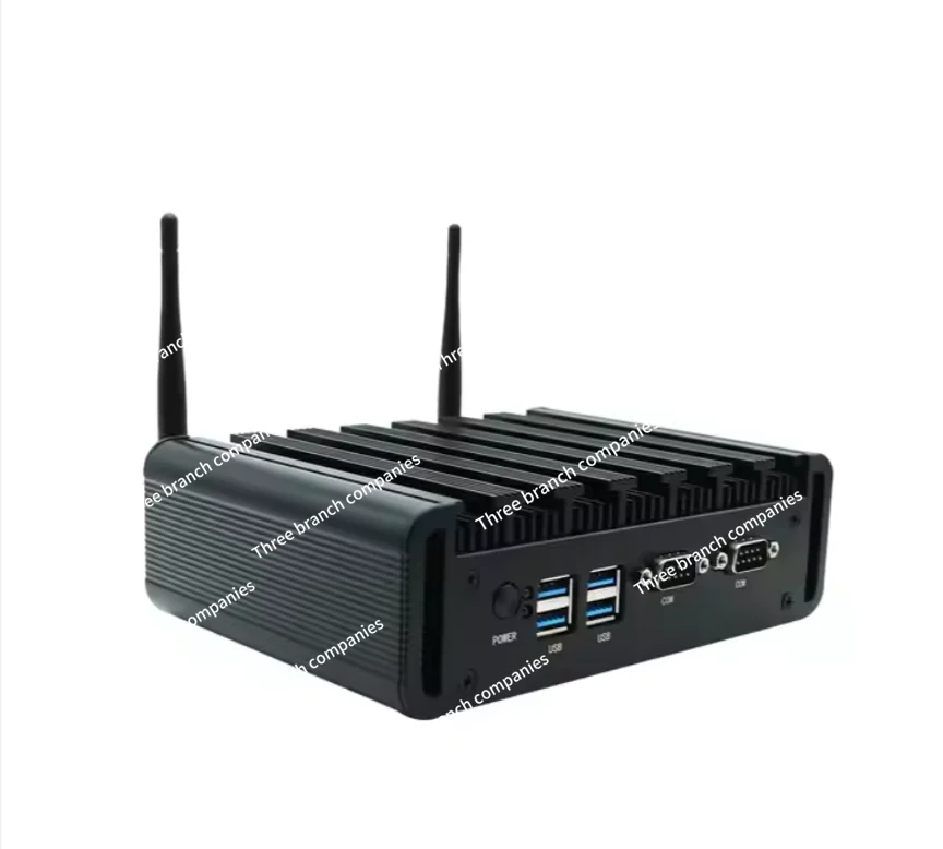 Multi-monitor Computer N150 Dual RJ45 M.2 Slot, Suitable for 2280 Solid State Drive Fanless Mini Desktop Computer