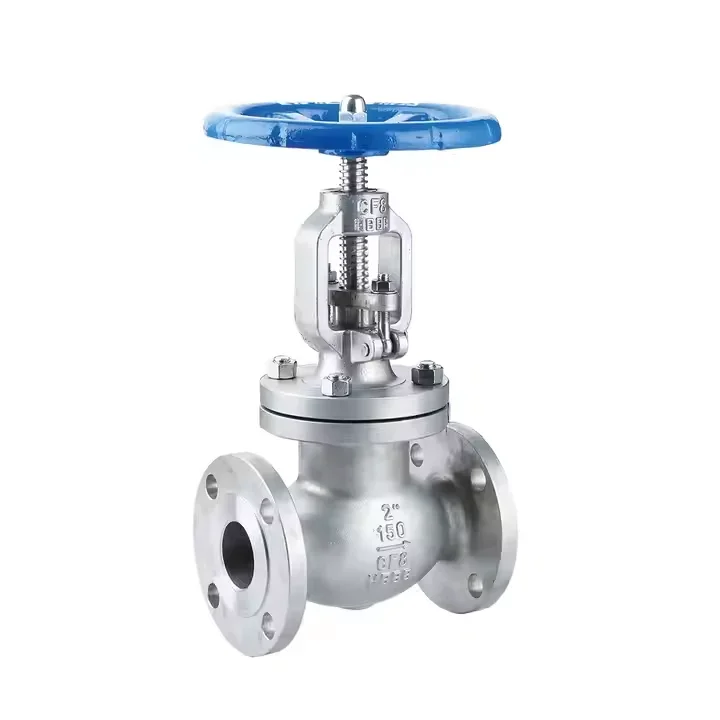 Factory Premium Quality Durable 6 Inch Cast Steel WCB Globe Valve Class 300 Stop Valve with Hand Wheel for Oil Gas Water 6
