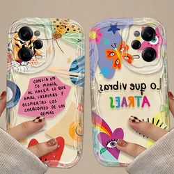 Colorful Art Eye Love Heart 3D Wave Case For Xiaomi Redmi Note 13 12 11 Pro Plus 4G 5G 12S 11S 10 10S 9 9S 8 13C 12C 10C Turbo 3