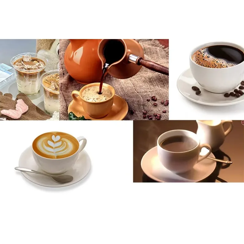 Commercial Espresso Coffee Making Machine  304 Stainless Steel Cup Heating Platform Automatic Coffee Vending Machine