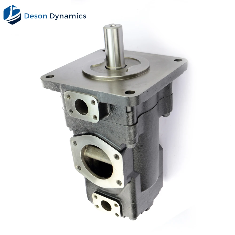 T6EE Double High Pressure Hydraulic Oil Vane Pump for Press and Truck Machinery  Replacement for · Denison