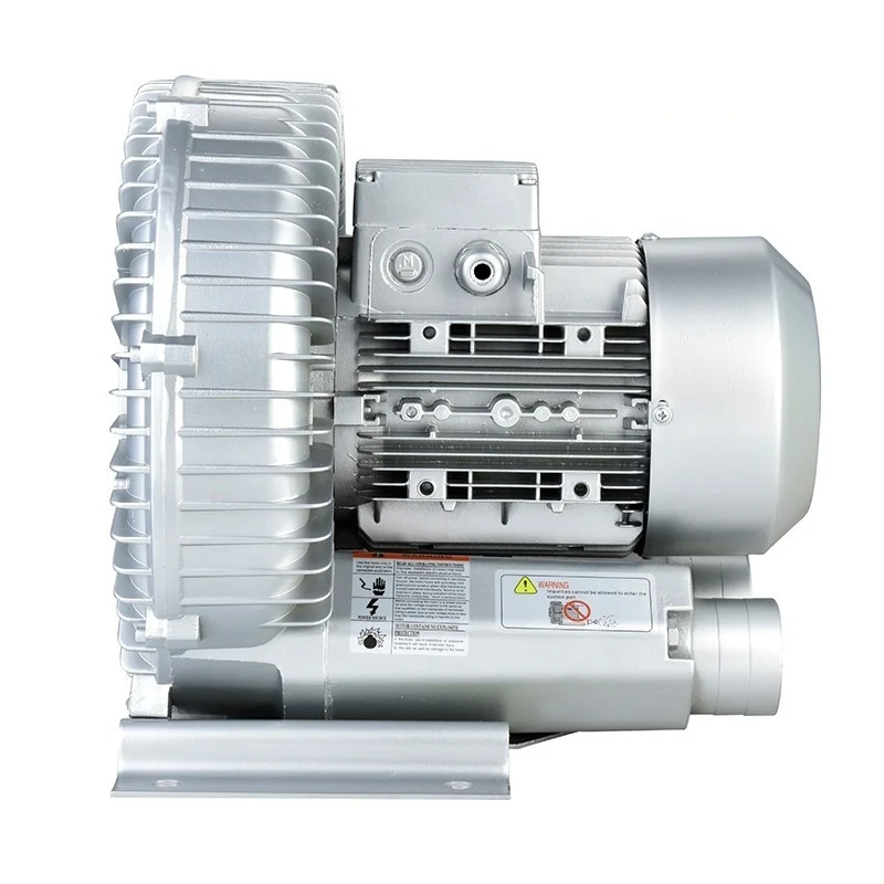 High-pressure Aeration Air Blower Fish Pond Oxygenation Air Pump Sewage Treatment Fertilizer Industrial Ring Blower 220V 380V