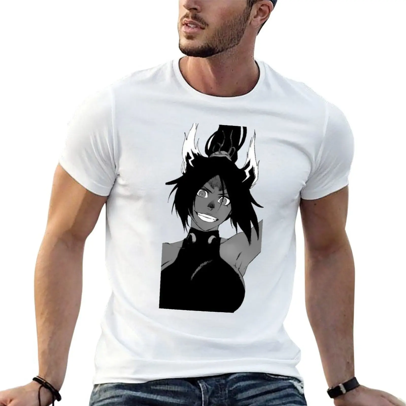 

Yoruichi Shihouin T-Shirt printed t shirts for man man t shirt cotton high quality T-Shirt