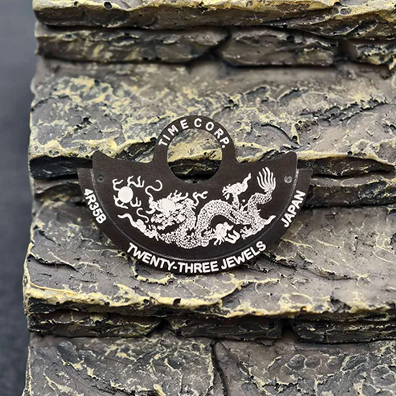 NH35 Movement Chinese Dragon Hammer Rotor Patch Fits 7S26 7S36 NH34 NH35 NH36 NH38 NH39 4R 6R Movement SKX007 Watch Refit Parts