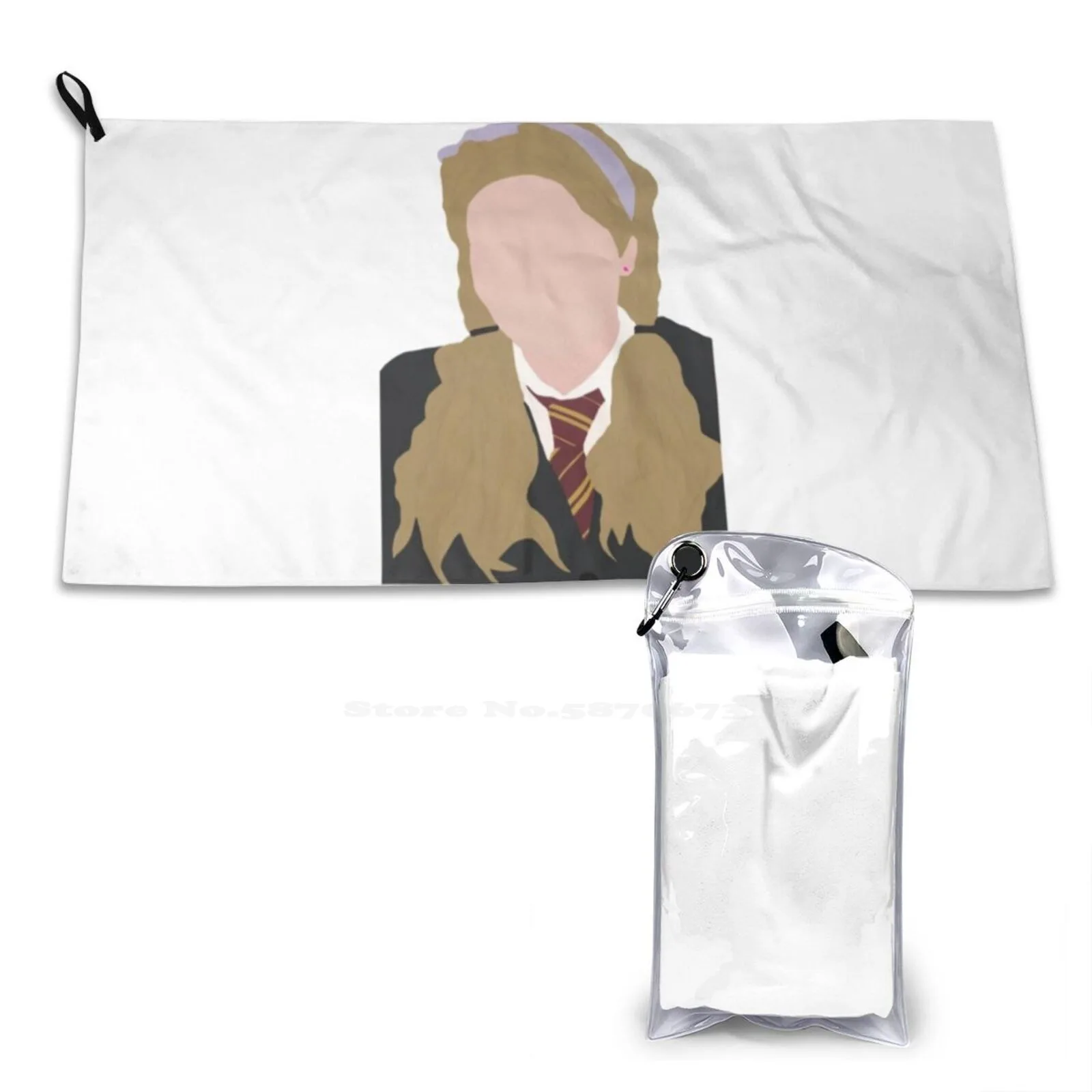 Lavender Brown Soft Comfortable Bath Towel Outdoor Lavender Brown Hp Ron Weasley Hermione Granger