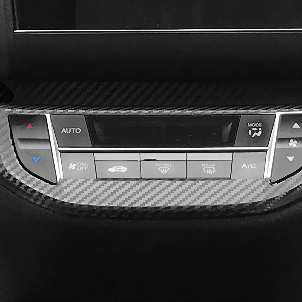 For HONDA Jade 2013-2020 Interior Central Control Panel Door Handle 5D Carbon Fiber Stickers Decals Car Styling Accessorie