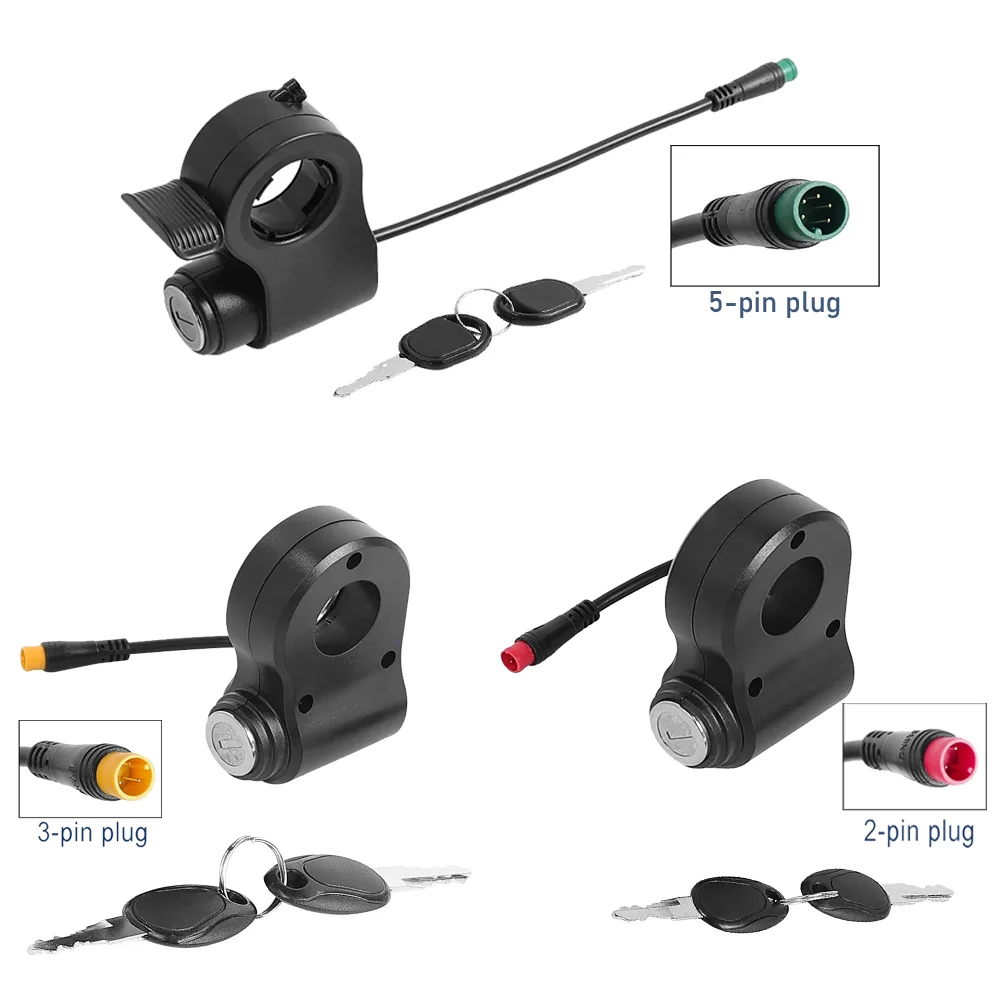 For Kukirin G2 Pro / G2 Max Electric Scooter Ignition Lock - Power Key Lock with Keys Starter Switch Parts