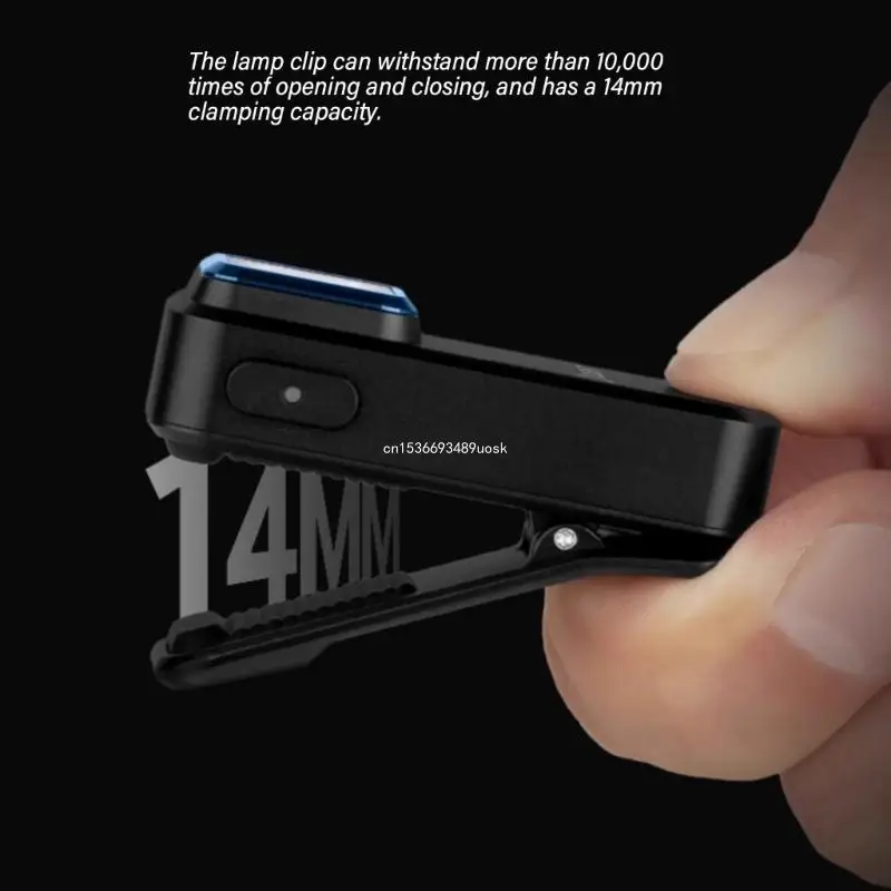 Torcia a LED da campeggio esterna tascabile da 300 lumen USB ricaricabile