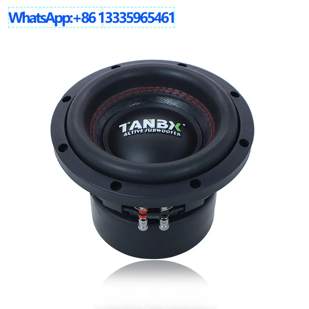 Bacia de bocina del subwoofer del coche del subwoofer del coche del sobrepeso del poder más elevado del subwoofer del coche de 6,5 pulgadas