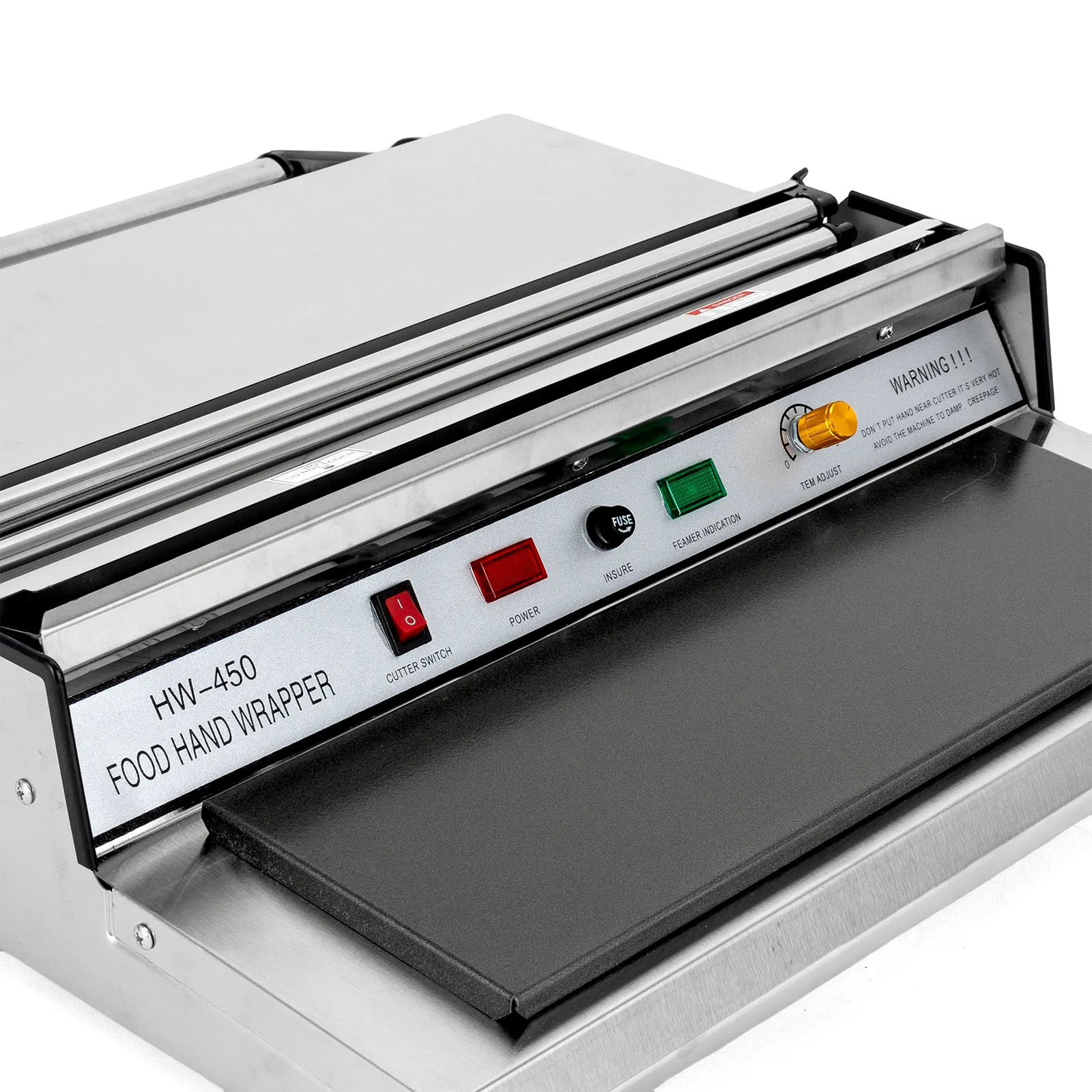 HW-550/450 Supermarket Fruit Store Packaging And Preservation Film Sealing Cutting Machine Preservation Film Packaging Machine