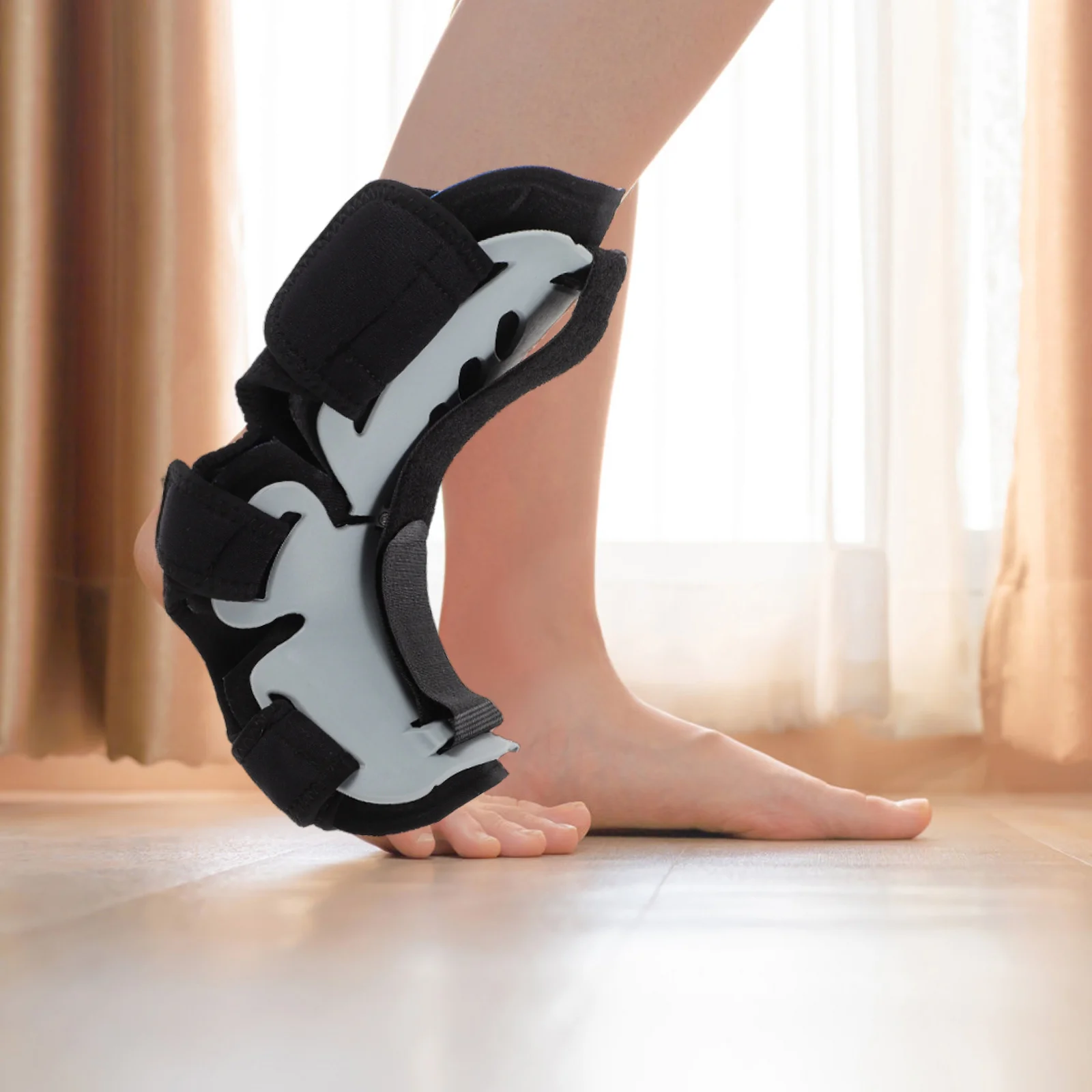 

Регулируемый бандаж для ног, пояс для восстановления растяжения связок стопы, легкая поддержка стопы, инструмент для коррекции ночного сна для лодыжки и подошвы