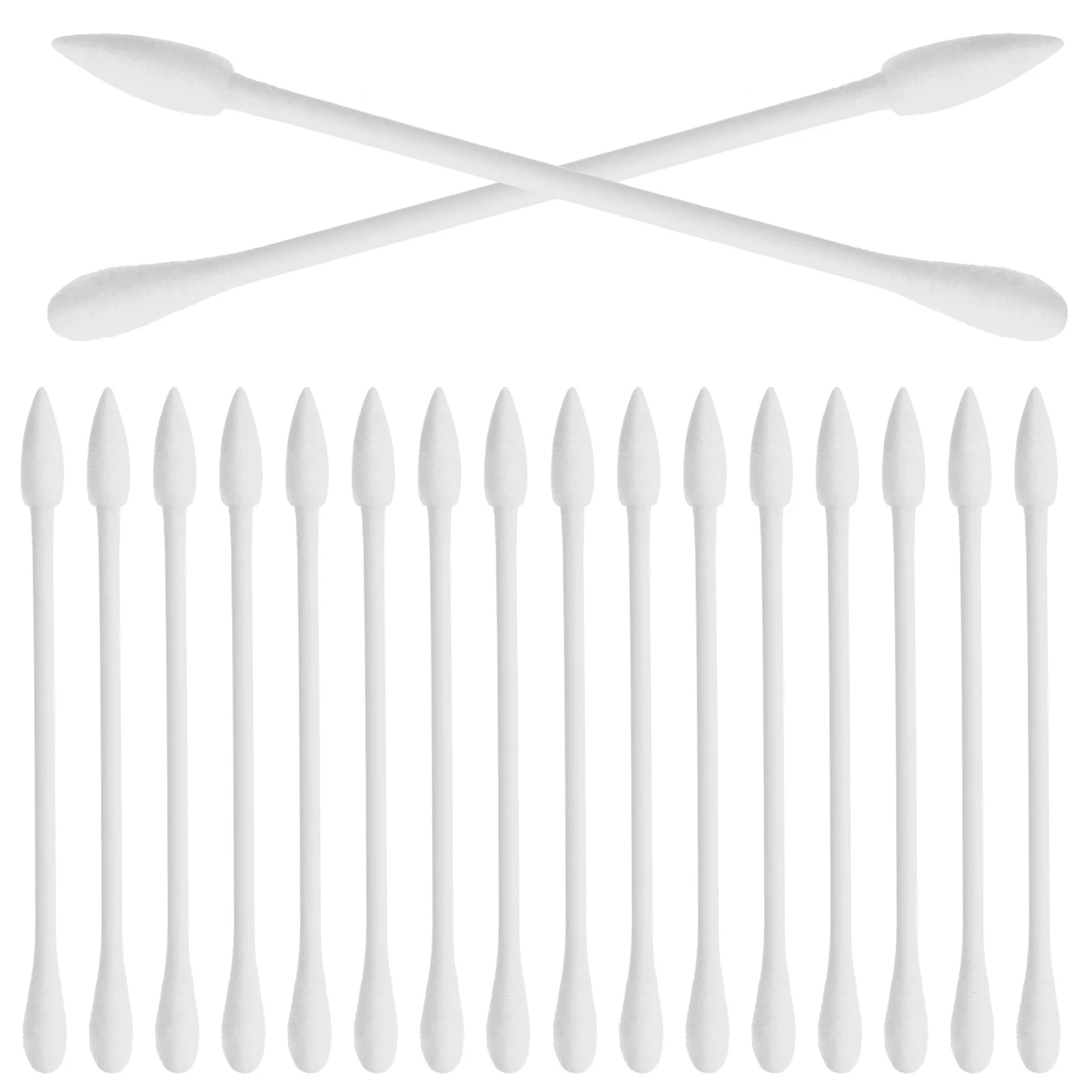 30 قطعة مسحات قطنية للمكياج نصائح مزدوجة أداة إزالة شمع الأذن آمنة ومريحة للاستخدام العائلي أعواد الفم القابل للتصرف في الحزم